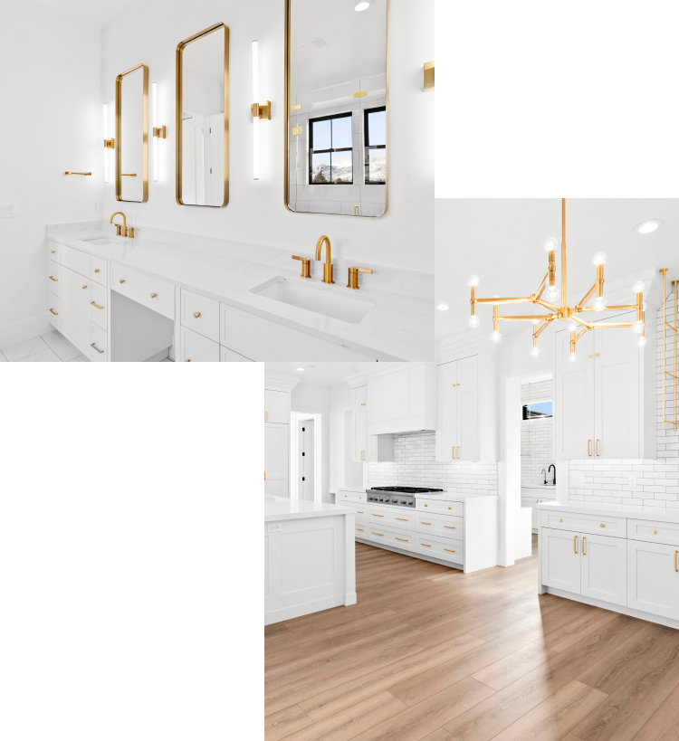 kitchen and laundry room featured images