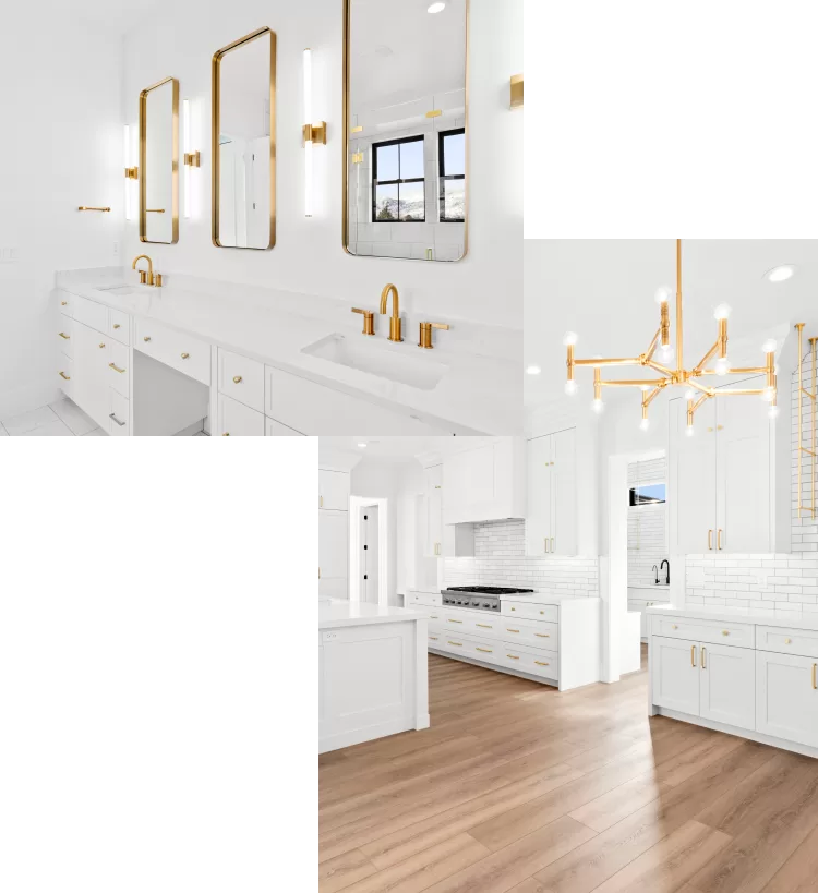 kitchen and laundry room featured images