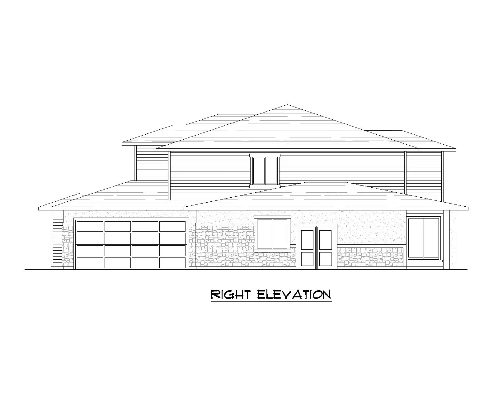 Alton floor plan right view