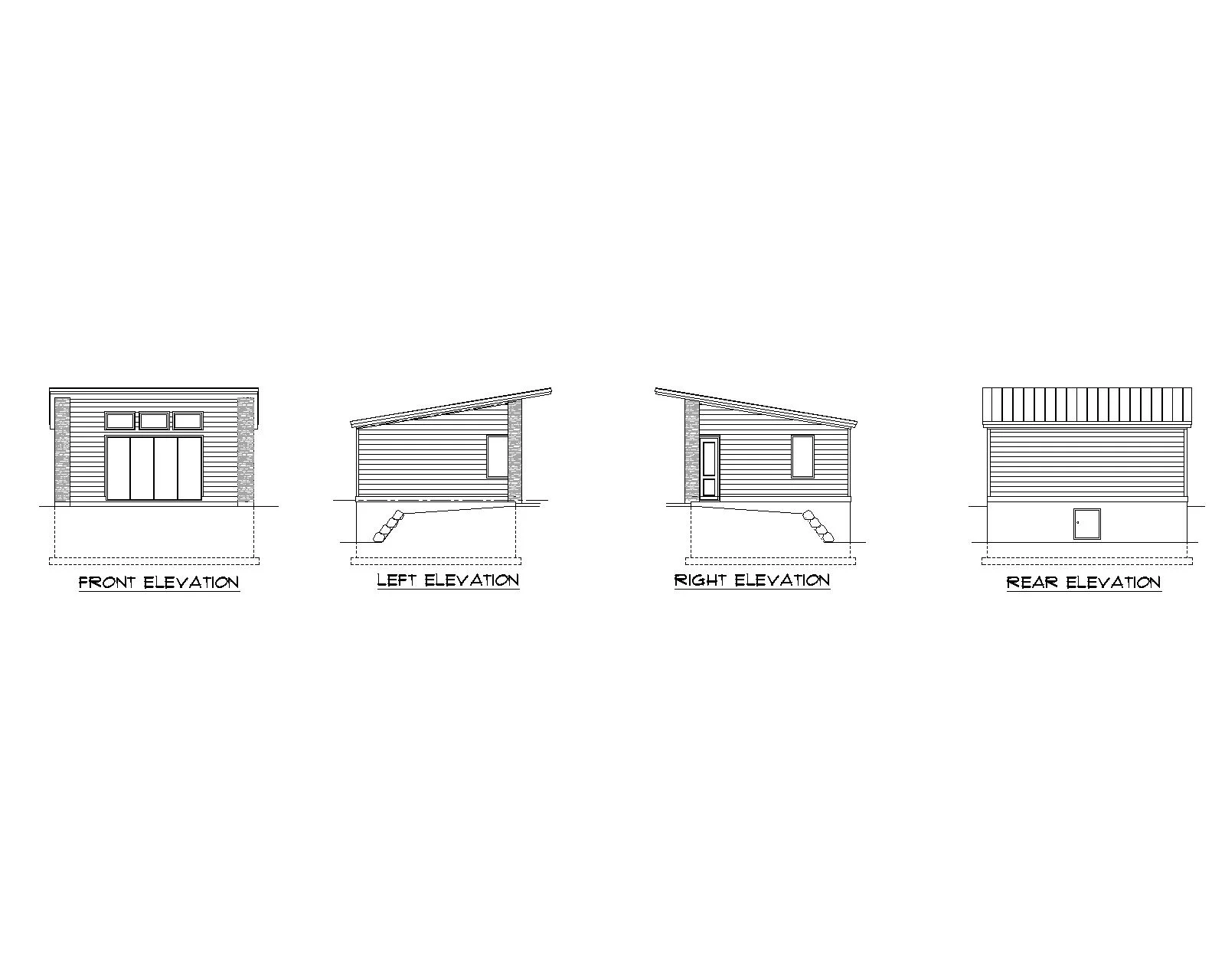 Cassidy floor plan front view