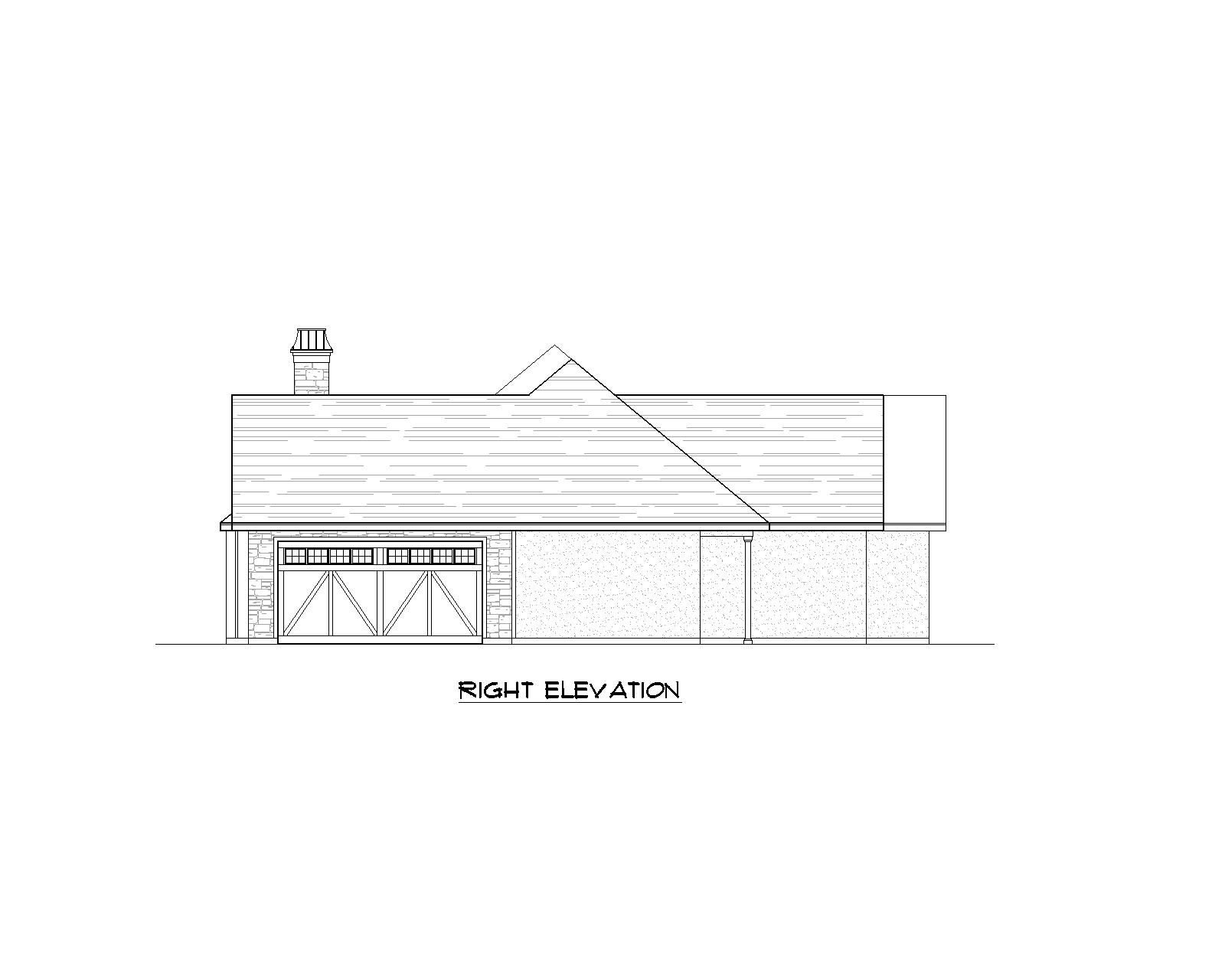 Elsinore floor plan right view