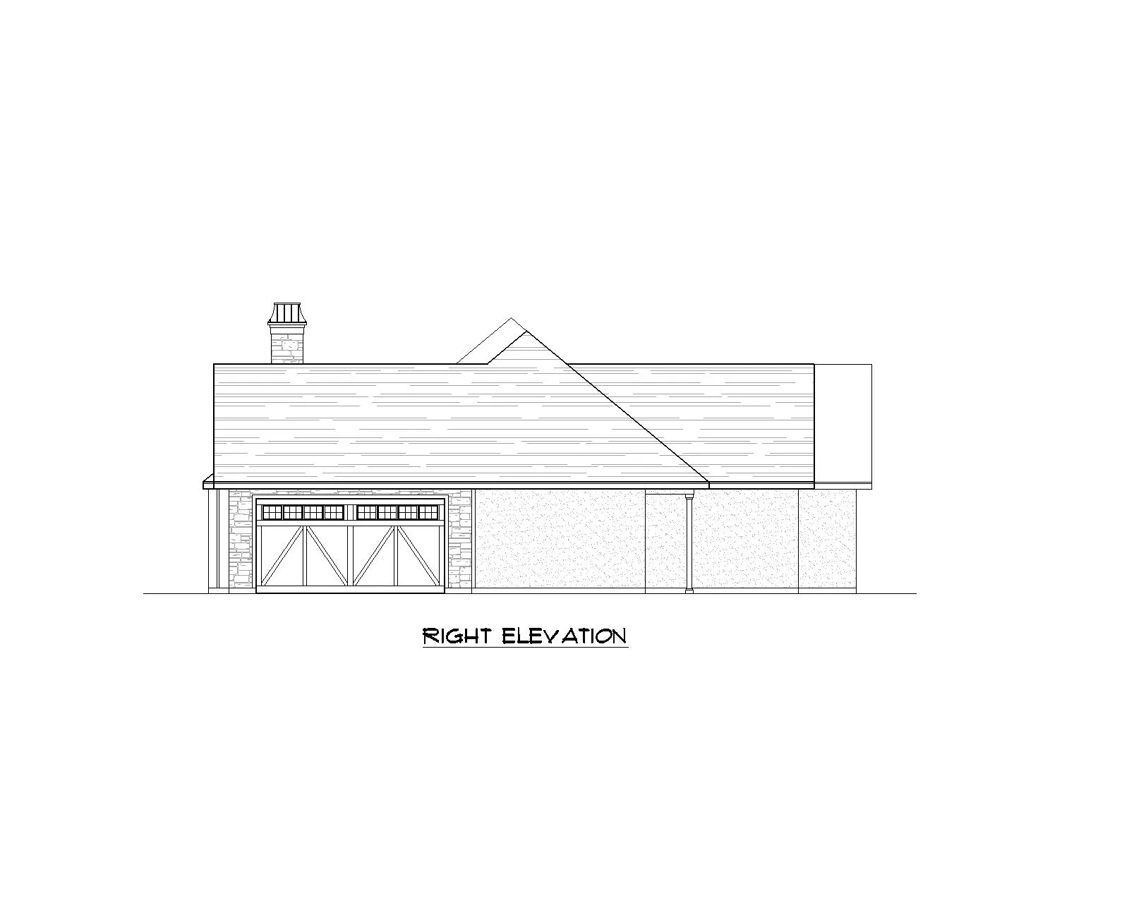 Elsinore floor plan right view