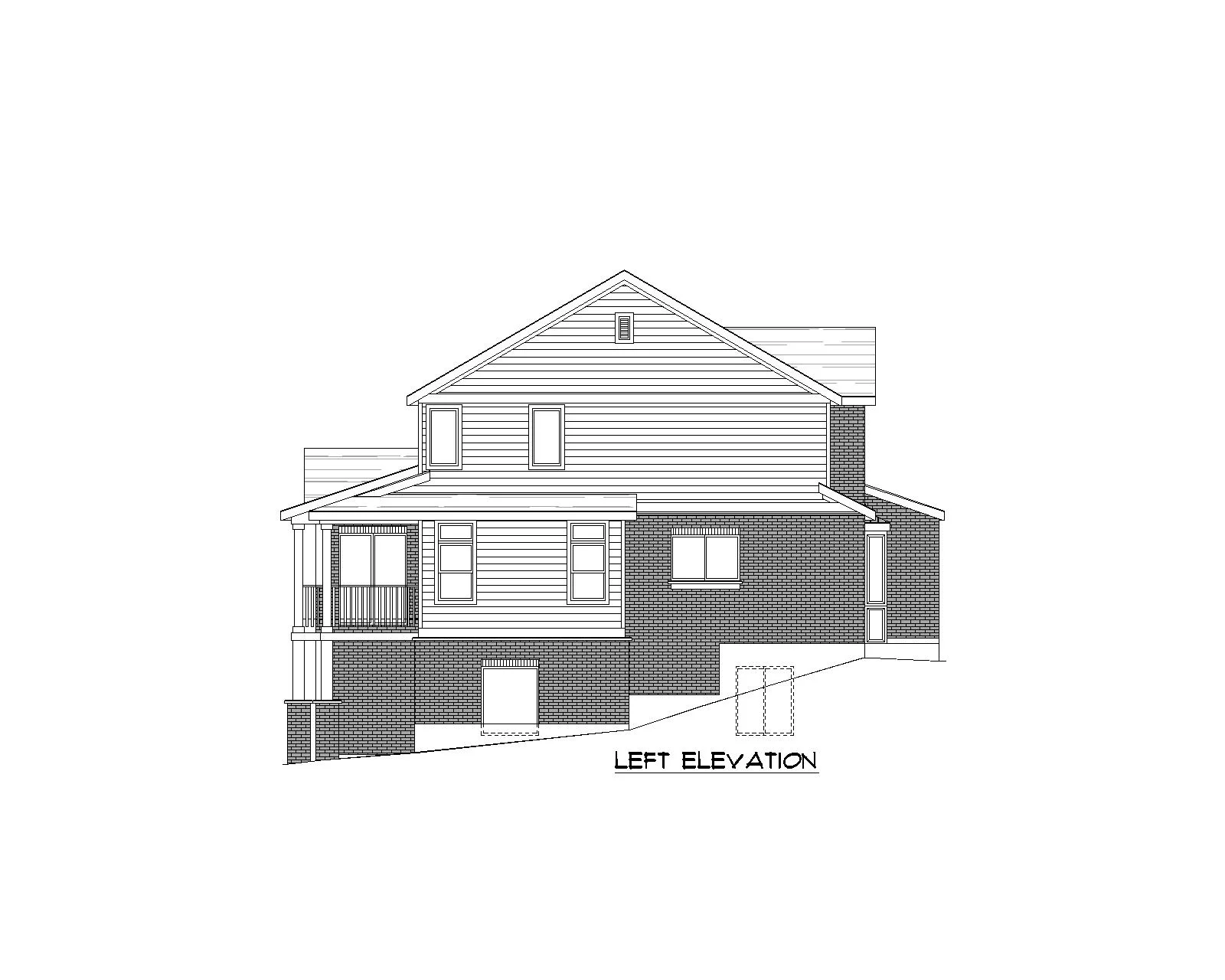 Roosevelt floor plan left view