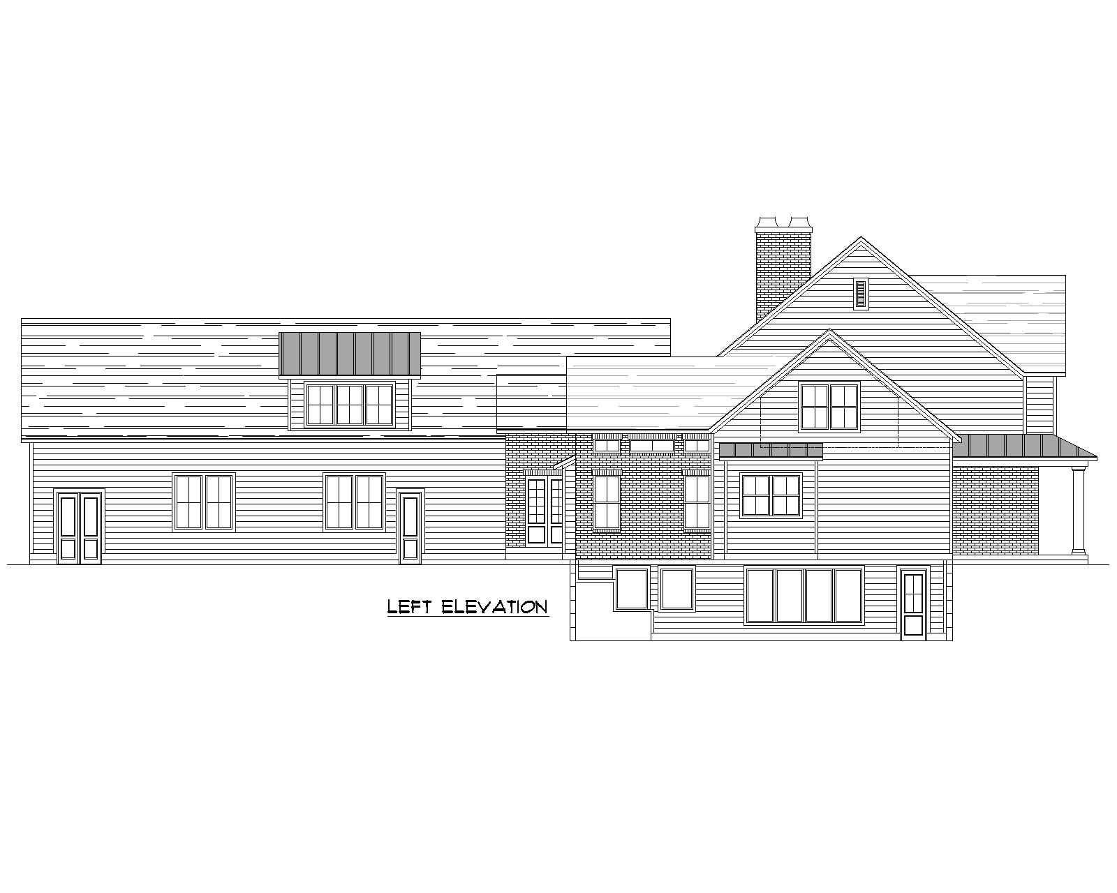 Lehi floor plan left view