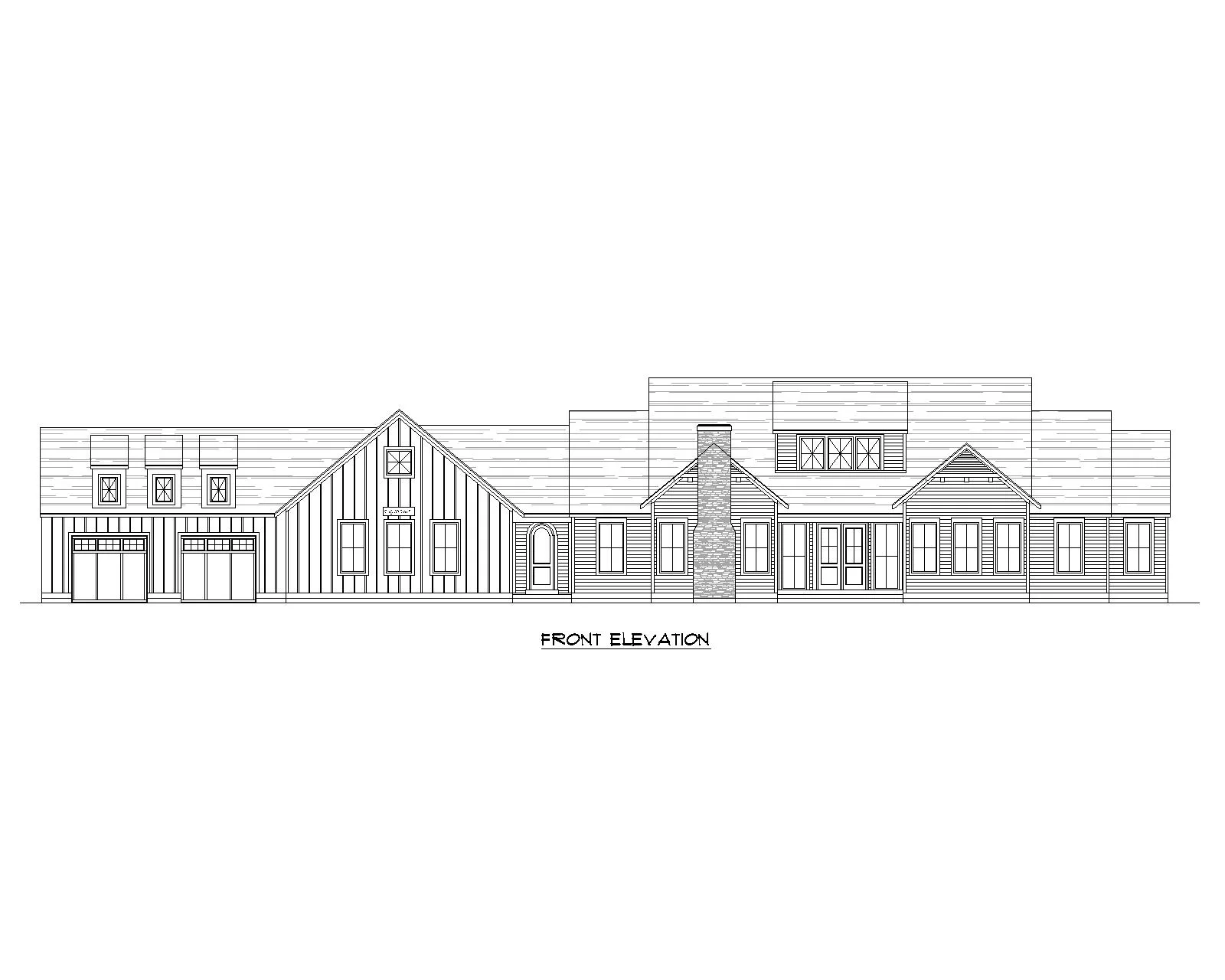 Milcreek floor plan front view