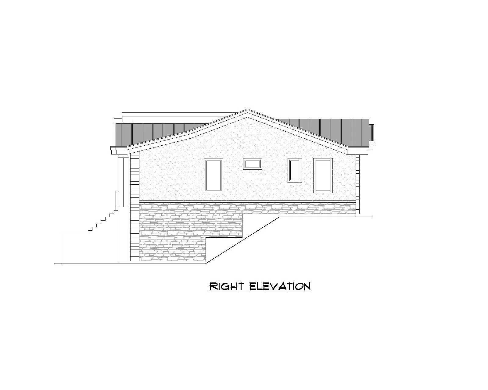 Panguitch floor plan right view