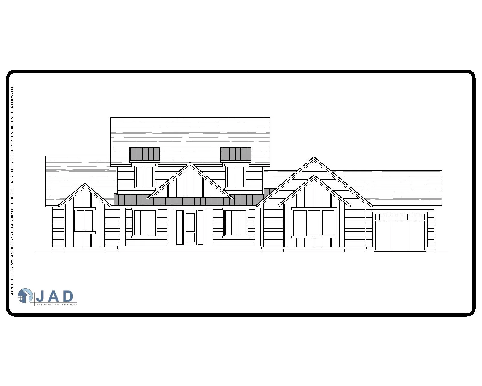 Salina floor plan front view
