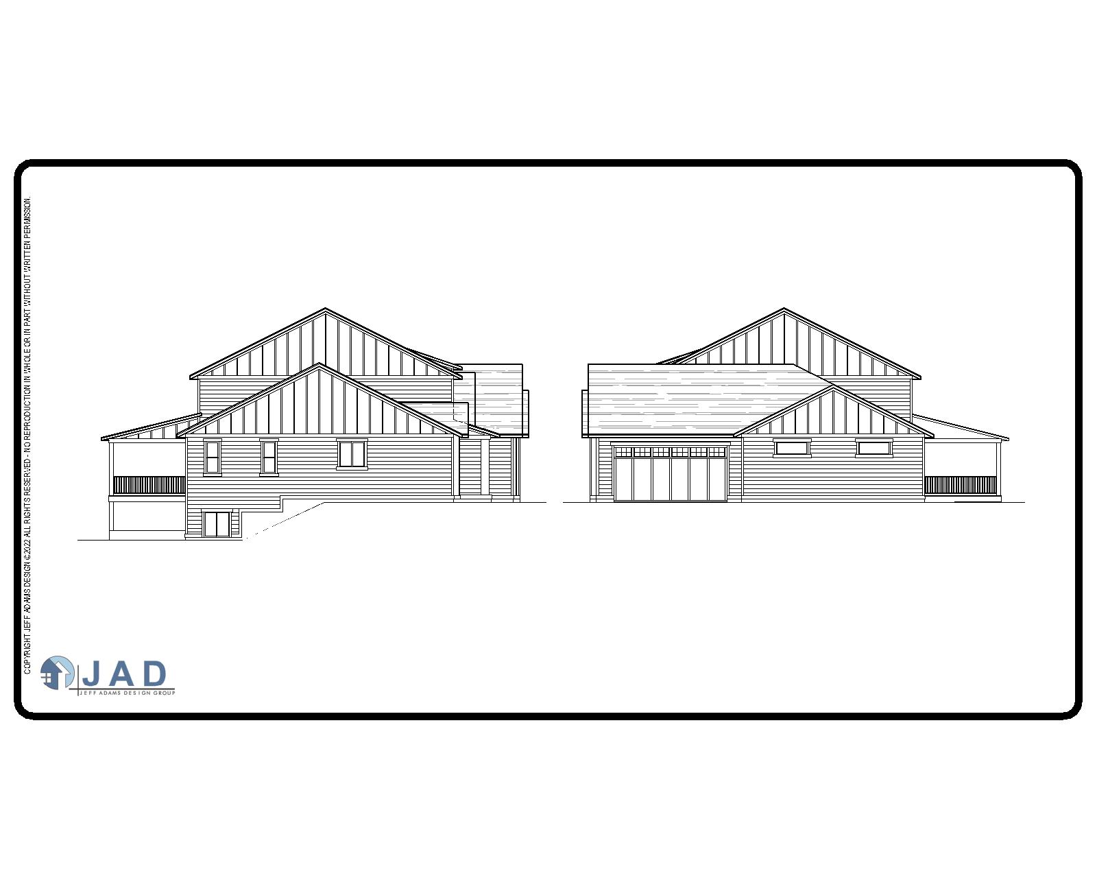Salina floor plan left view