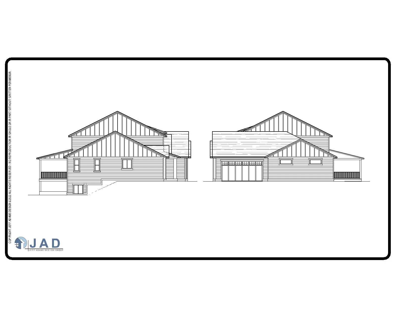 Salina floor plan left view