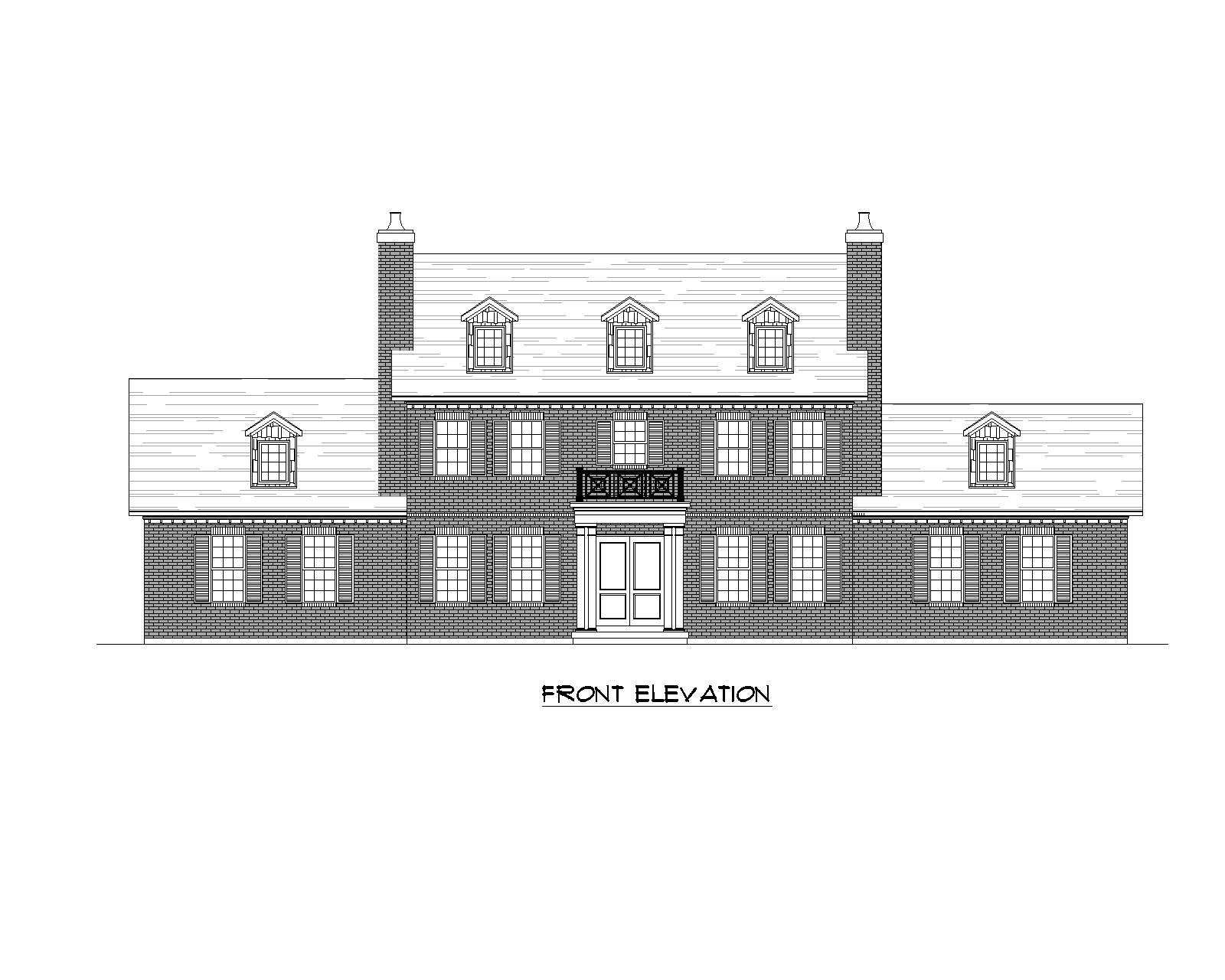 Smithfield floor plan front view