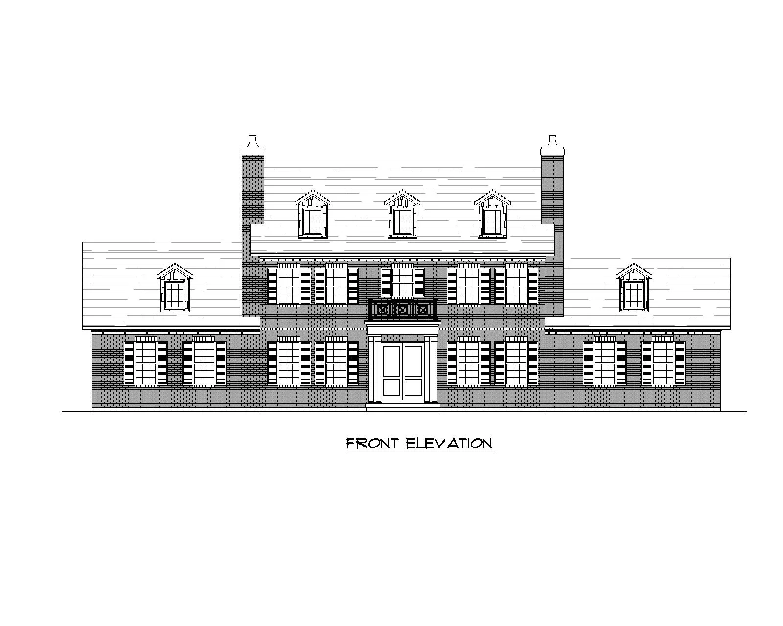 Smithfield floor plan front view