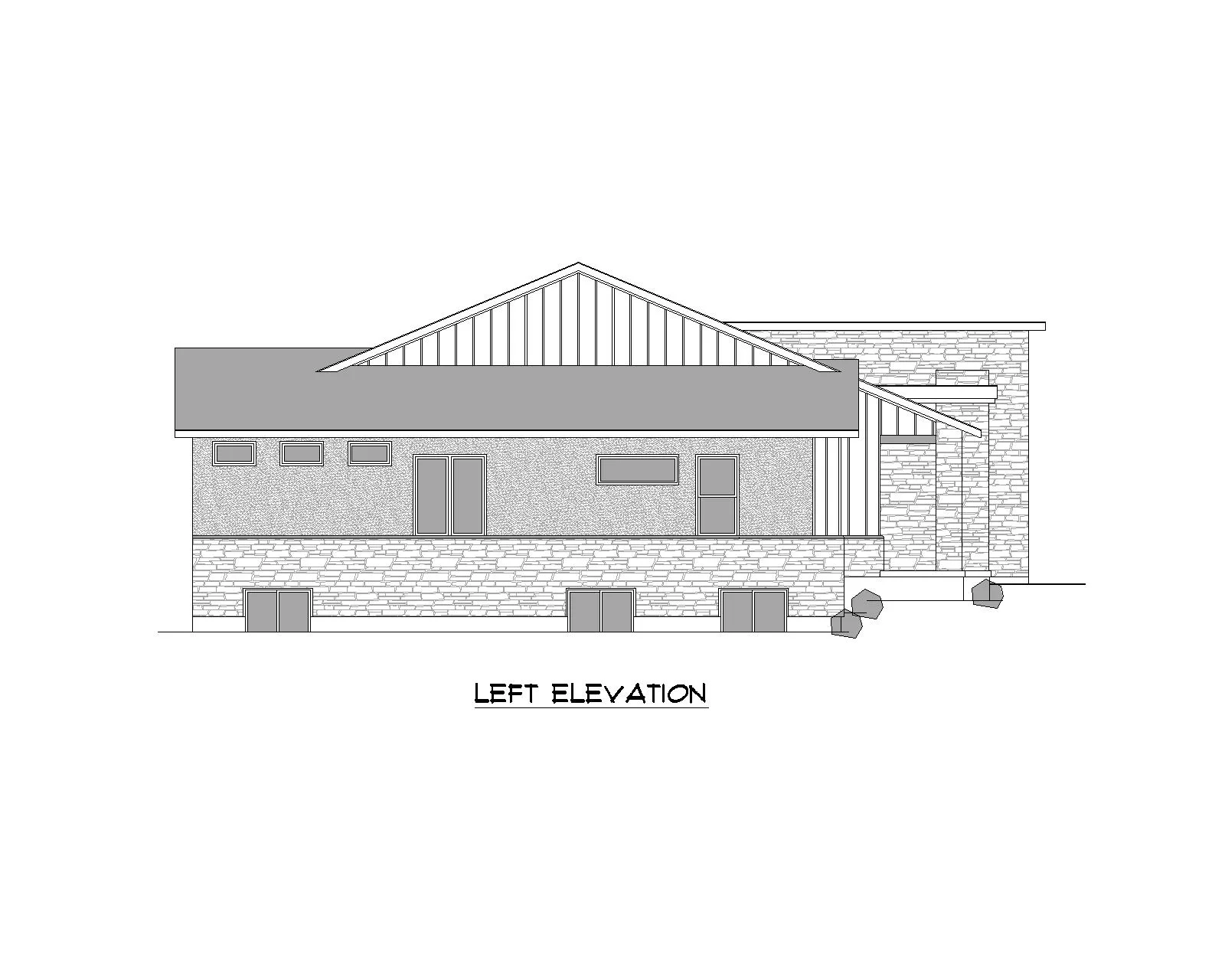 Tremonton floor plan left view