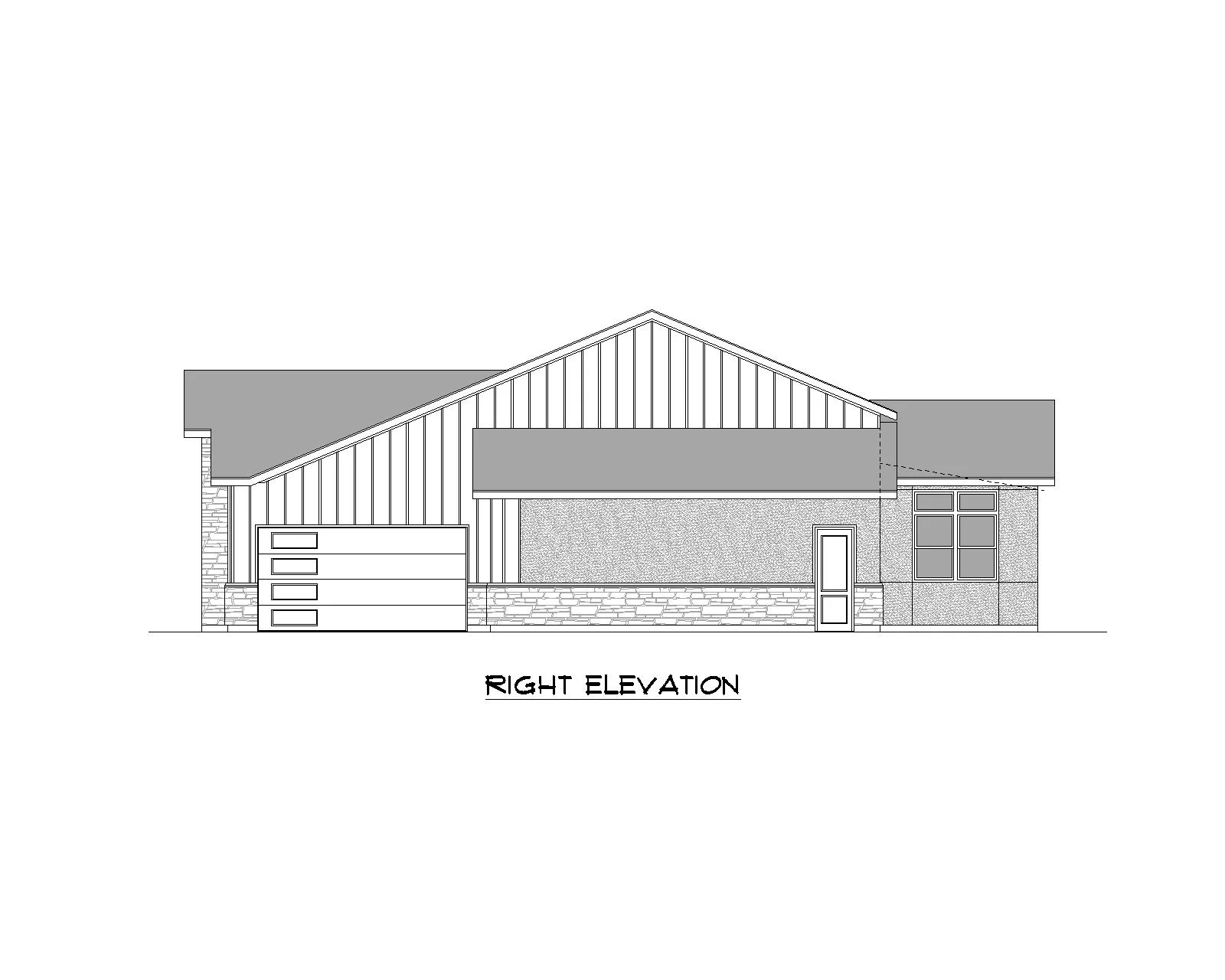 Tremonton floor plan right view